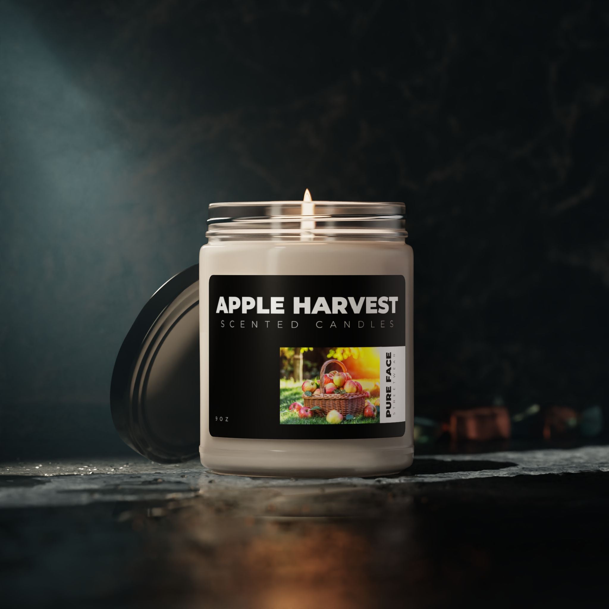 Apple Harvest - Hand-Poured Scented Soy Wax Candle 9oz