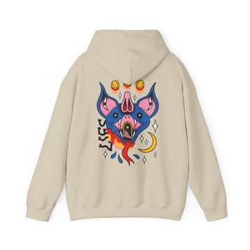 Bat Lies - Trippy Tattoo - Unisex Hoodie