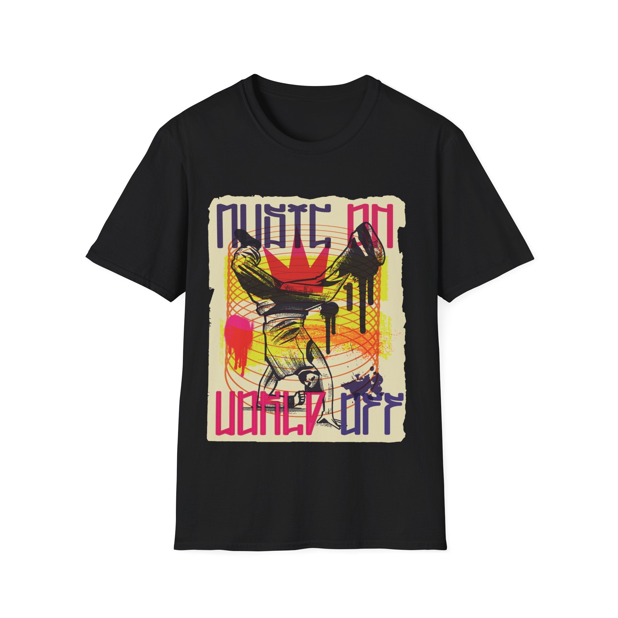 Breakdance - Urban Graffiti - Unisex T-Shirt - Front Print