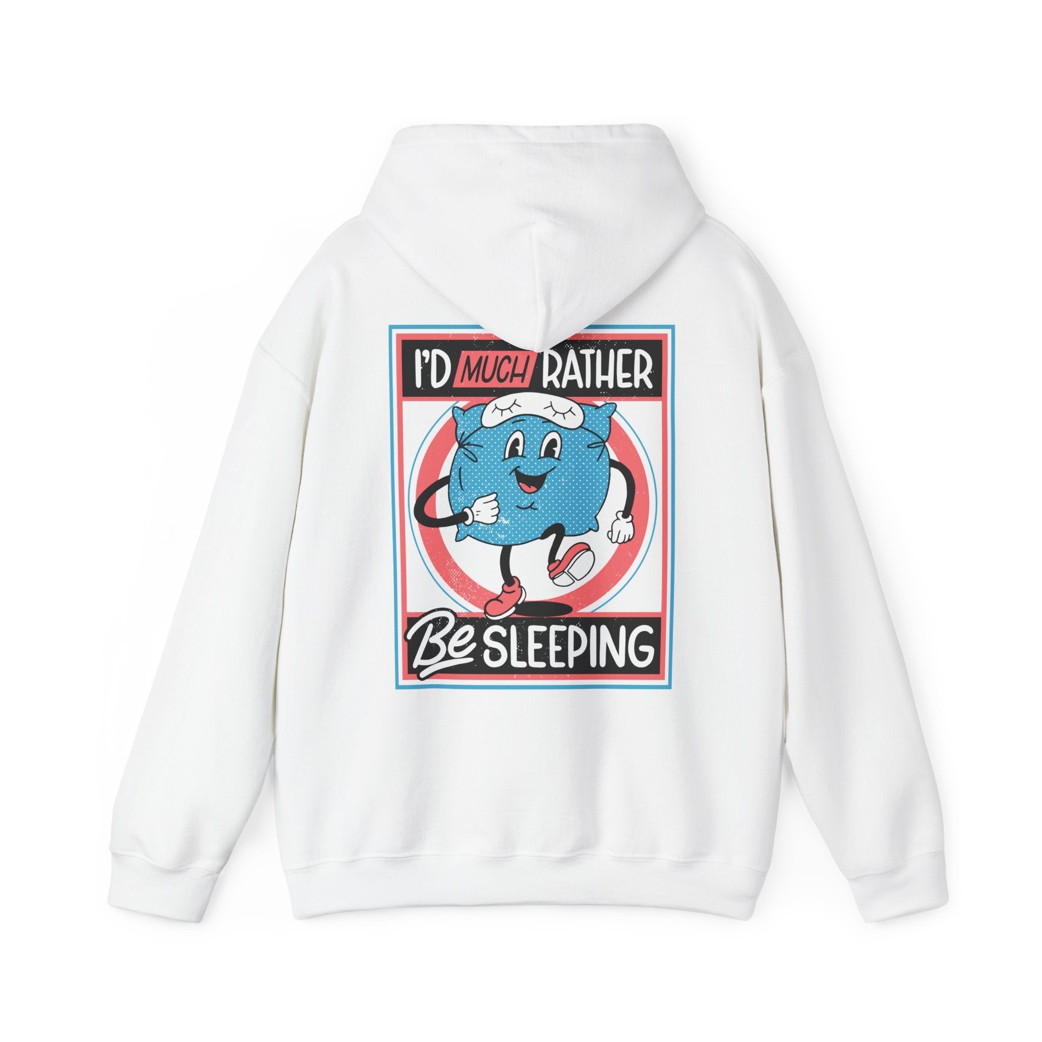 I´d much rather be sleeping - Antisocial Retro - Unisex Hoodie