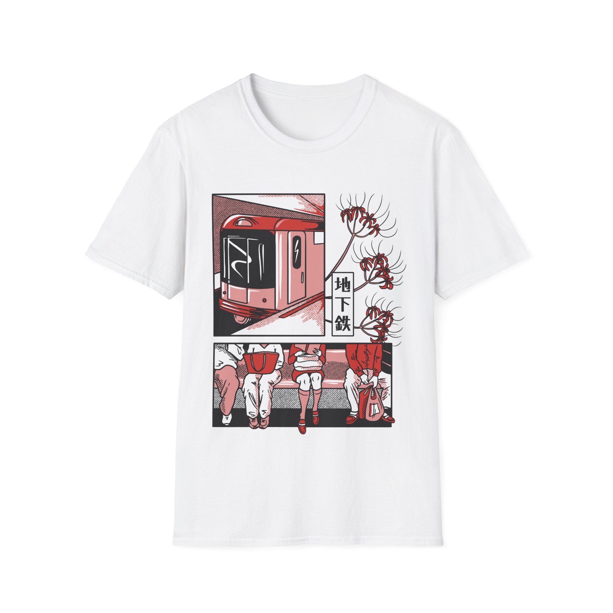 Japanese Metro Train - Slice Of Life - Unisex T-Shirt