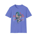 Snake - Chinese Zodiac Anime - Front Design - Premium Bio Unisex T-Shirt - Pure Face Streetwear