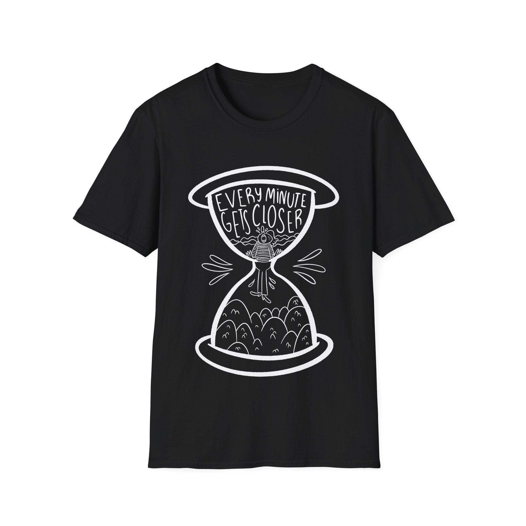 Fear of Time passing - Doodle Fears - Unisex T-Shirt