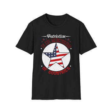 Patriotism is the narcissism of countries - American Patriots - Unisex T-Shirt