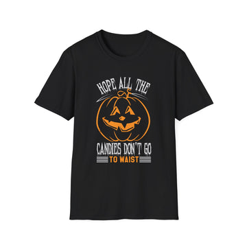 Hope all the candles don´t go to waist - Halloween - Unisex T-Shirt