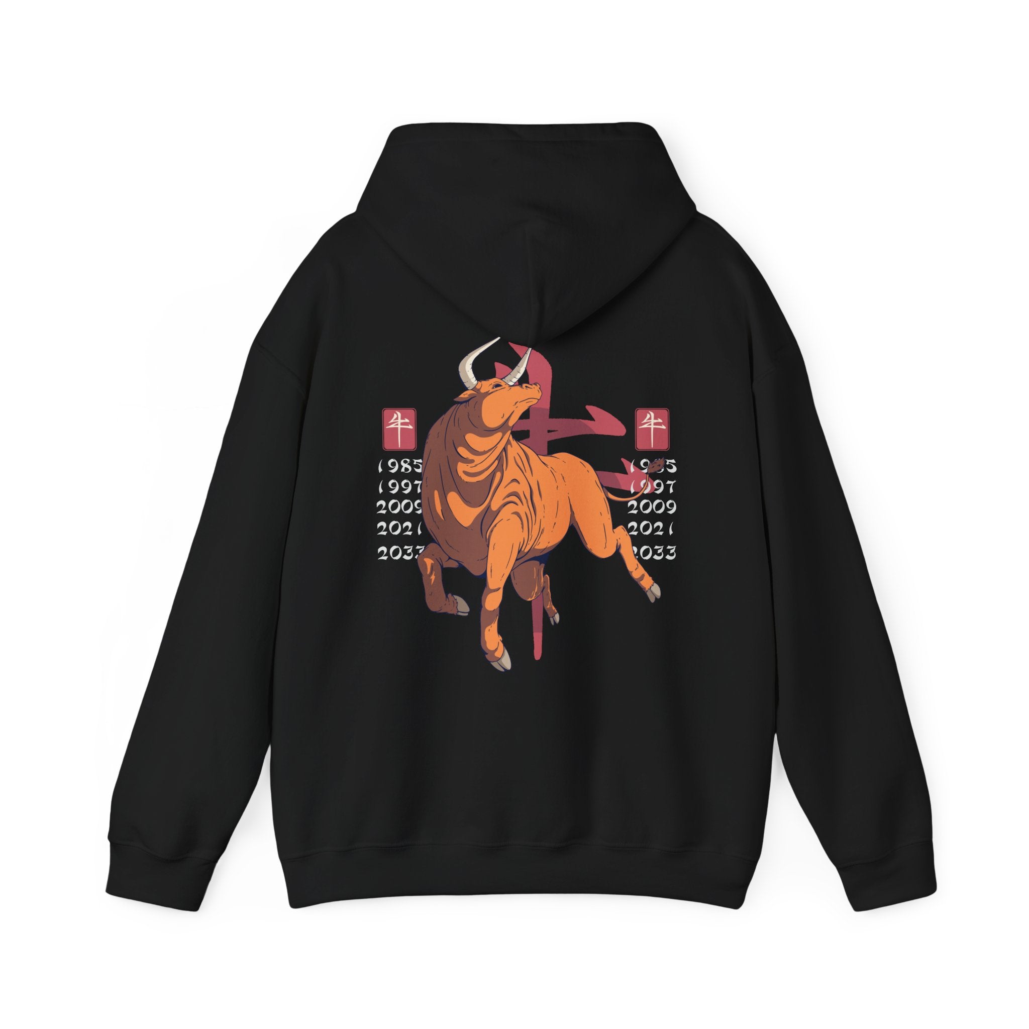 Ox - Chinese Zodiac Anime - Unisex Hoodie