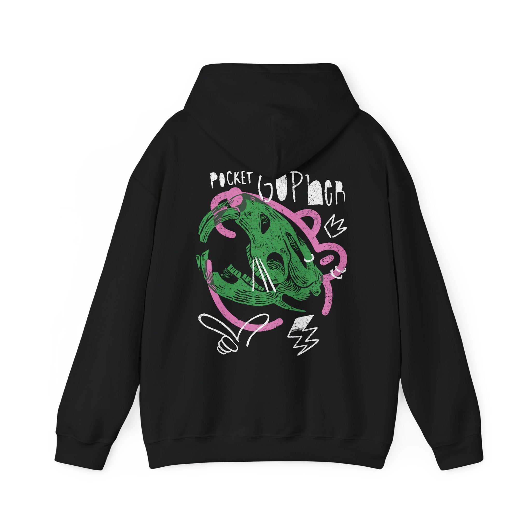 Gopher Skull - Punk Animal Skulls - Unisex Hoodie