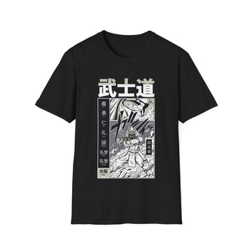 Bushido Fight - Samurai Manga - Unisex T-Shirt