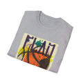 Basketball - Urban Graffiti - Front Design - Premium Bio Unisex T-Shirt - Pure Face Streetwear