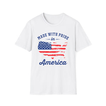 Made with pride in America - American Patriots - Unisex T-Shirt