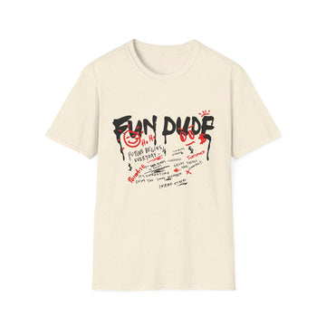 Fun Dude Future Begins - Streetwear - Level X - Front Design - Premium Bio Unisex T-Shirt