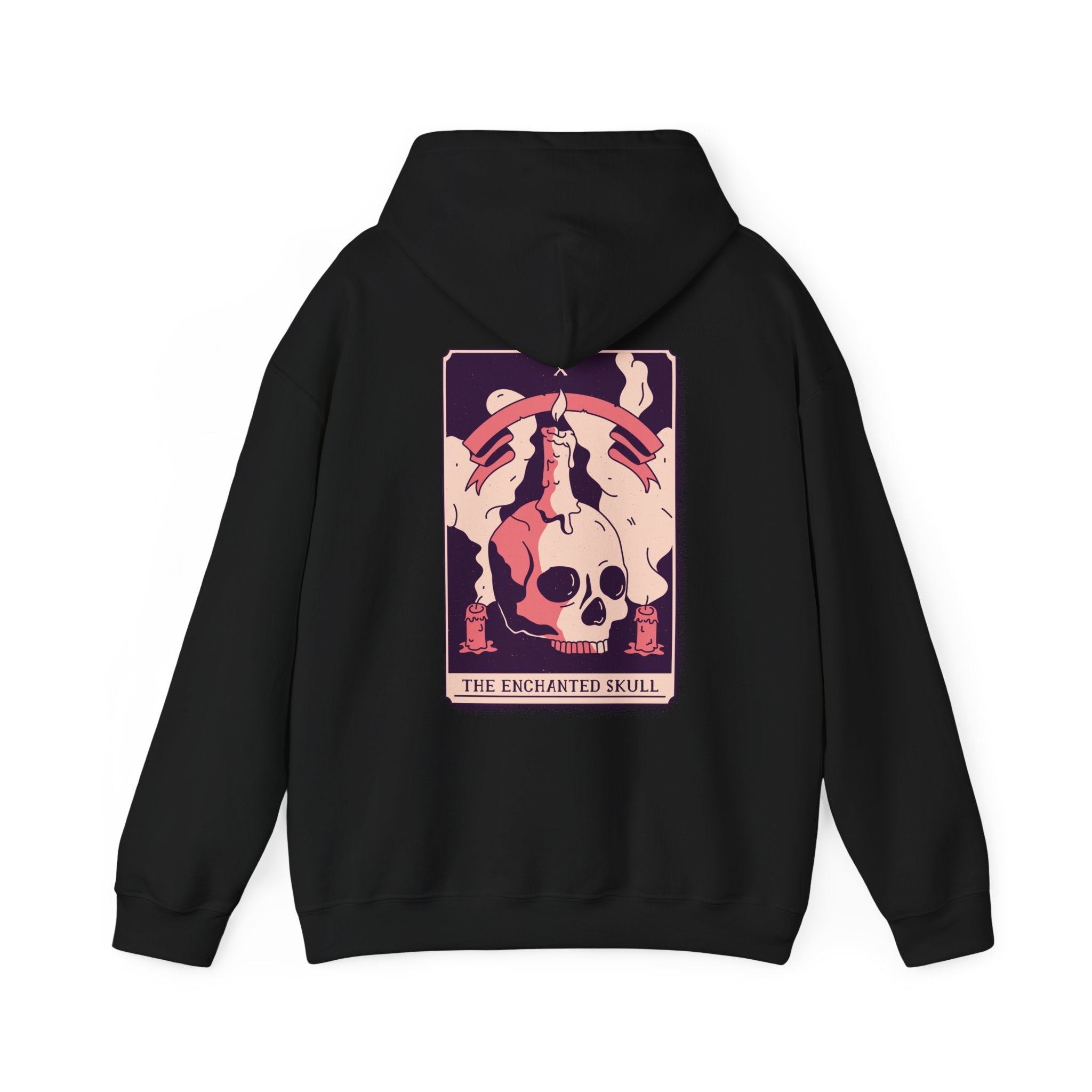 The Enchanted Skull - Magical Tarot Card - Unisex Hoodie