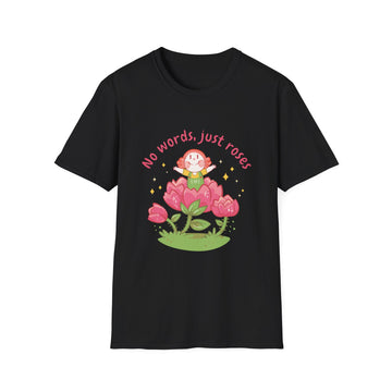 Girl inside Flower - Floral Children - Unisex T-Shirt