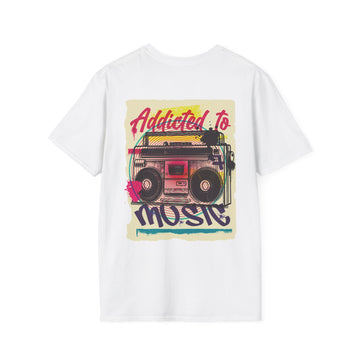 Boombox - Urban Graffiti - Unisex T-Shirt - Back Print