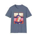 Girl and Dog cozy - Cozy at Home - Front Design - Premium Bio Unisex T-Shirt - Pure Face Streetwear