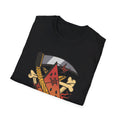 Scythe Tattoo - Old School Tattoo - Front Design - Premium Bio Unisex T-Shirt - Pure Face Streetwear