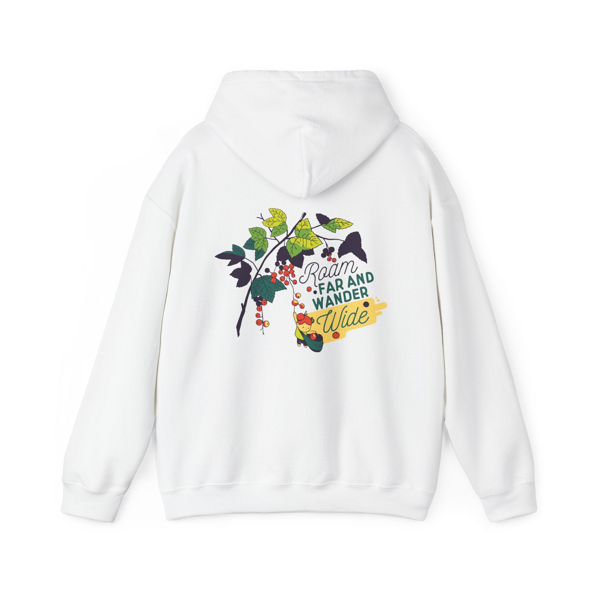 Roam far and wander wide - Little Botanical - Unisex Hoodie