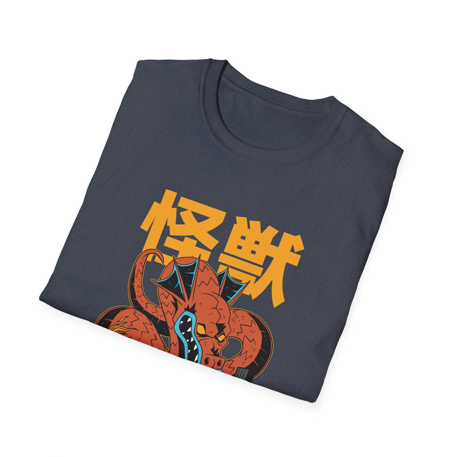 Dragon - Kaiju Monster - Front Design - Premium Bio Unisex T-Shirt - Pure Face Streetwear