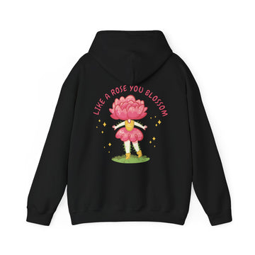 Rose Girl - Floral Children - Unisex Hoodie