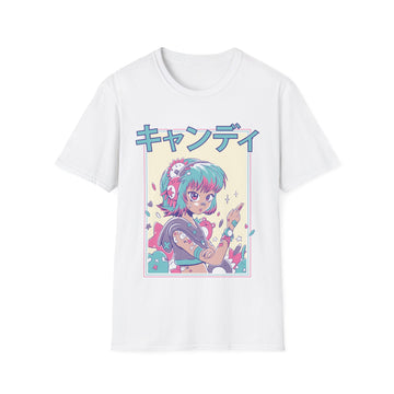 Cute Anime Japanese Girl - Harajuku Anime Girl - Unisex T-Shirt