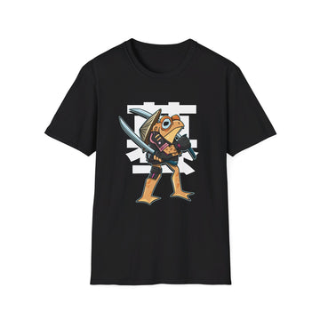 Toad - Warrior Animals - Front Design - Premium Bio Unisex T-Shirt