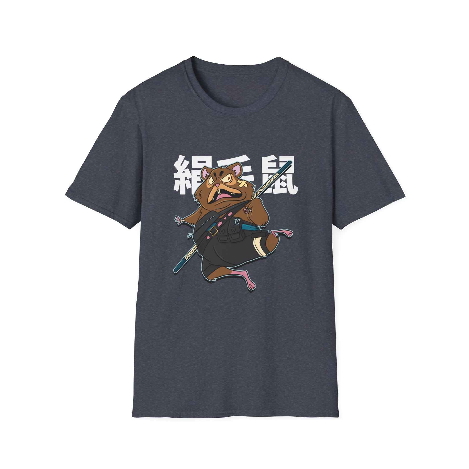 Hamster - Warrior Animals - Front Design - Premium Bio Unisex T-Shirt - Pure Face Streetwear