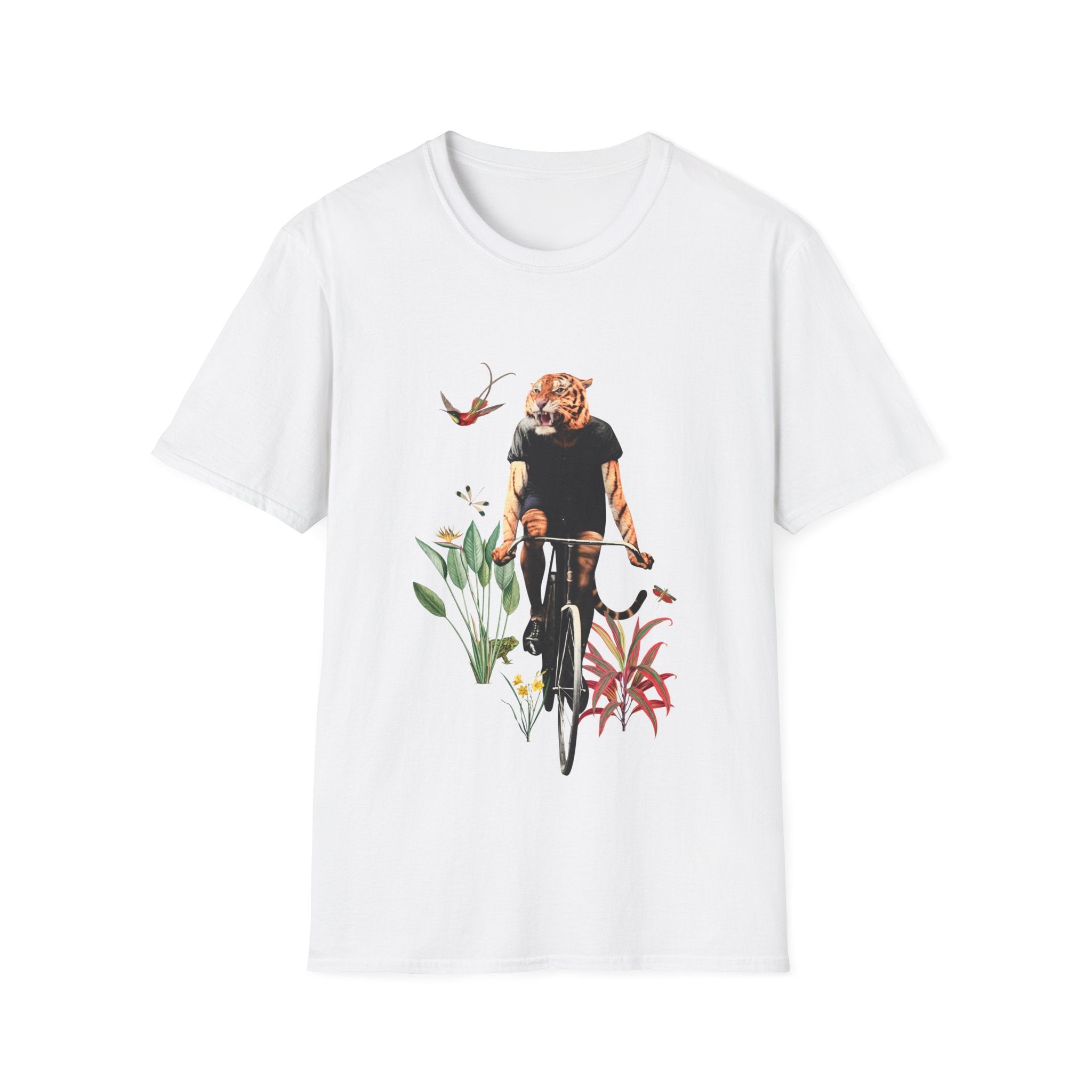 Tiger - Animal Human - Unisex T-Shirt - Front Print