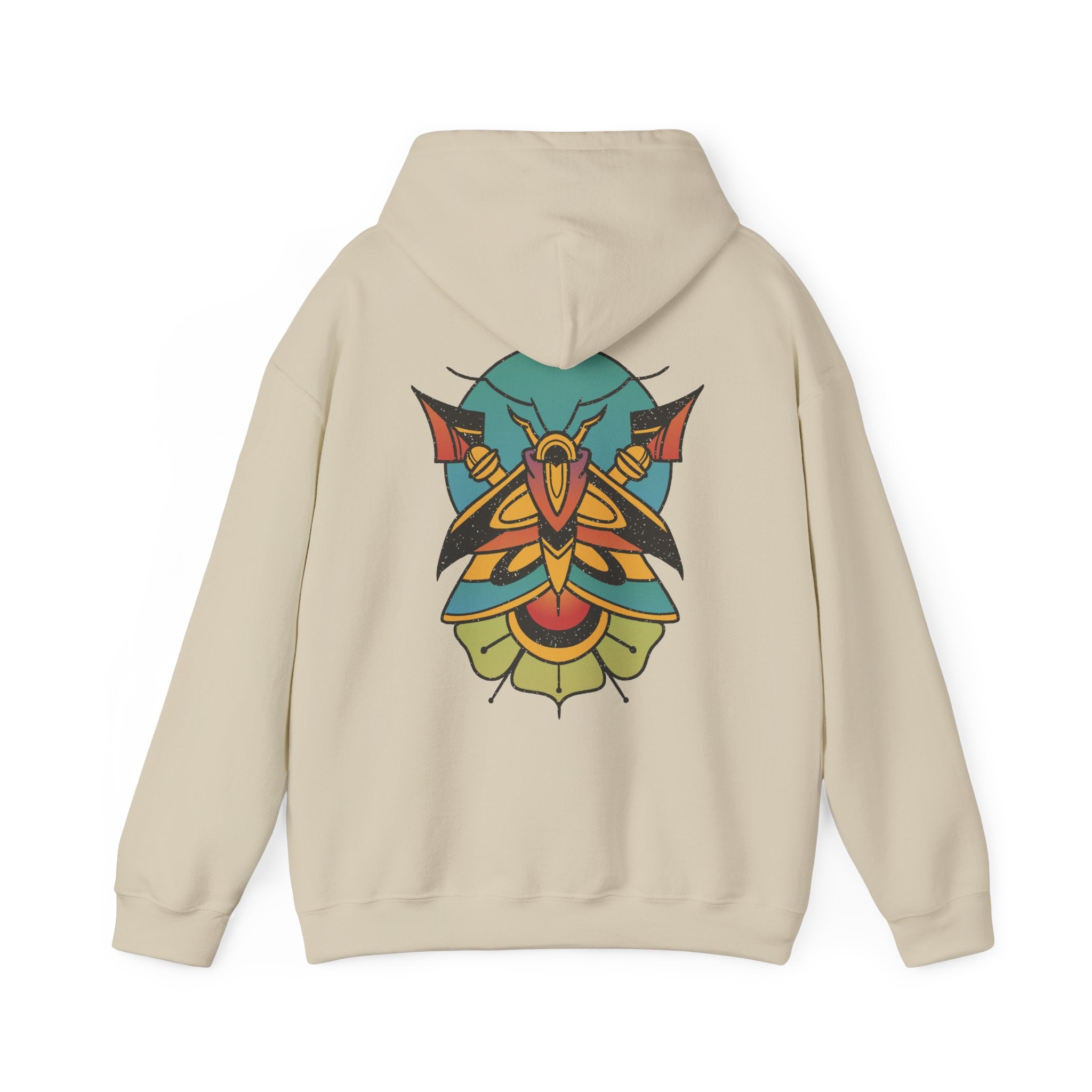 Moth Tattoo - Old School Tattoo - Unisex Hoodie