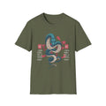 Snake - Chinese Zodiac Anime - Front Design - Premium Bio Unisex T-Shirt - Pure Face Streetwear