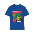 Alligator with Gun - Comic Mafia - Front Design - Premium Bio Unisex T-Shirt - Pure Face Streetwear