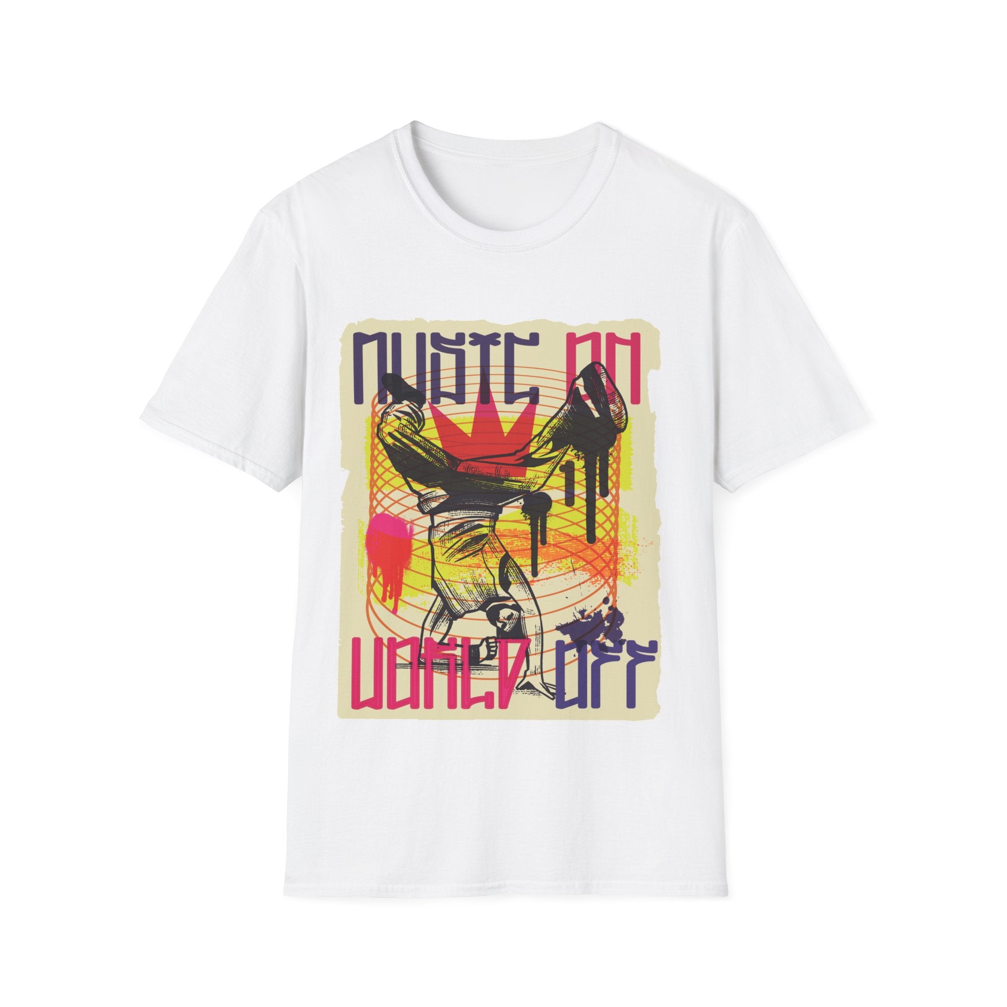 Breakdance - Urban Graffiti - Unisex T-Shirt - Front Print