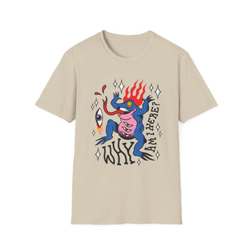 Frog on Fire- Trippy Tattoo - Unisex T-Shirt