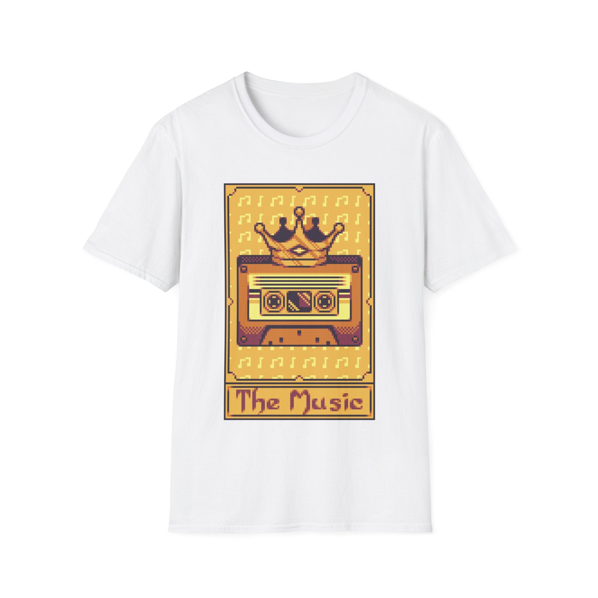 The Music - Pixel Tarot 8 bit - Unisex T-Shirt