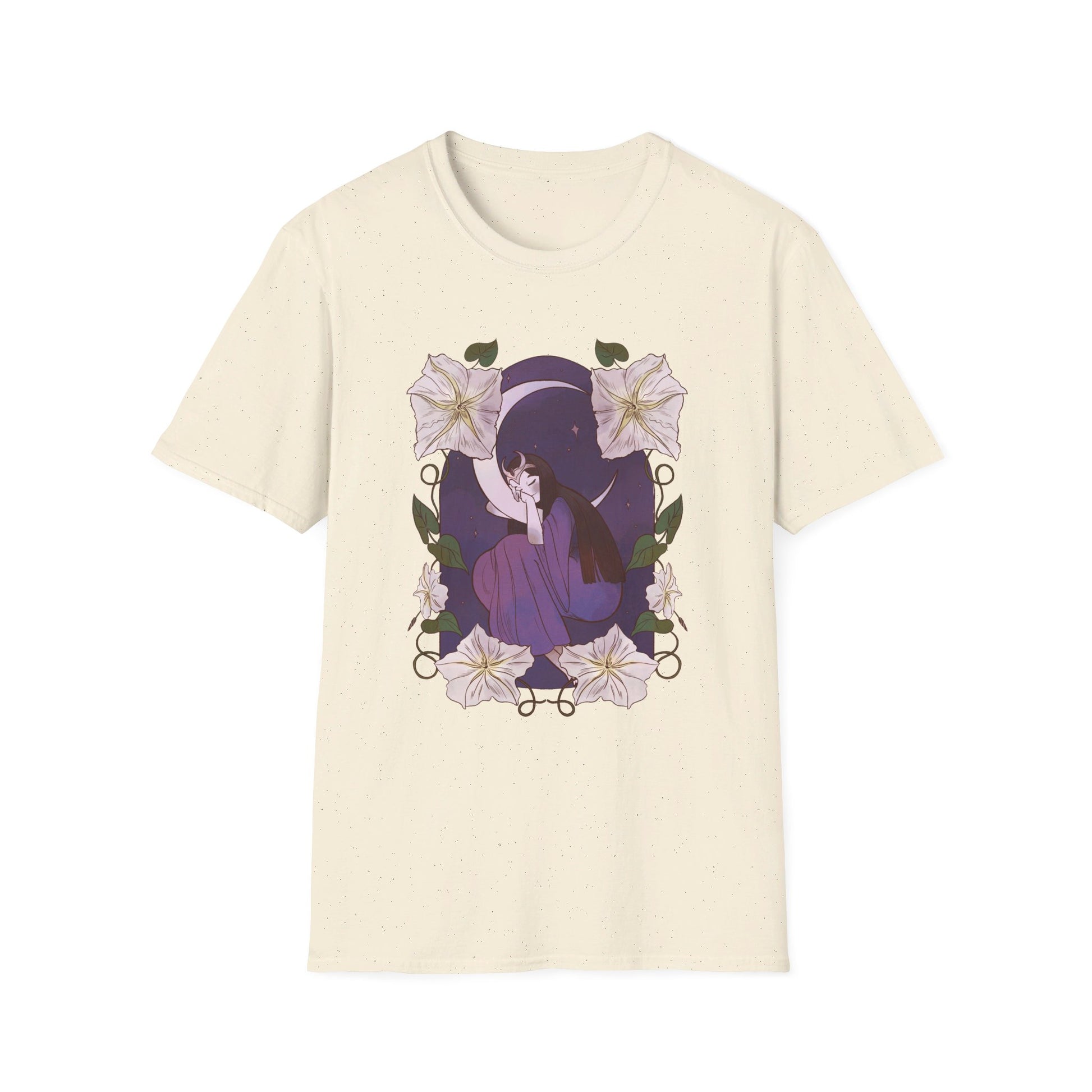 Fairy Tale Moon - Fairy Tail World - Front Design - Premium Bio Unisex T-Shirt - Pure Face Streetwear