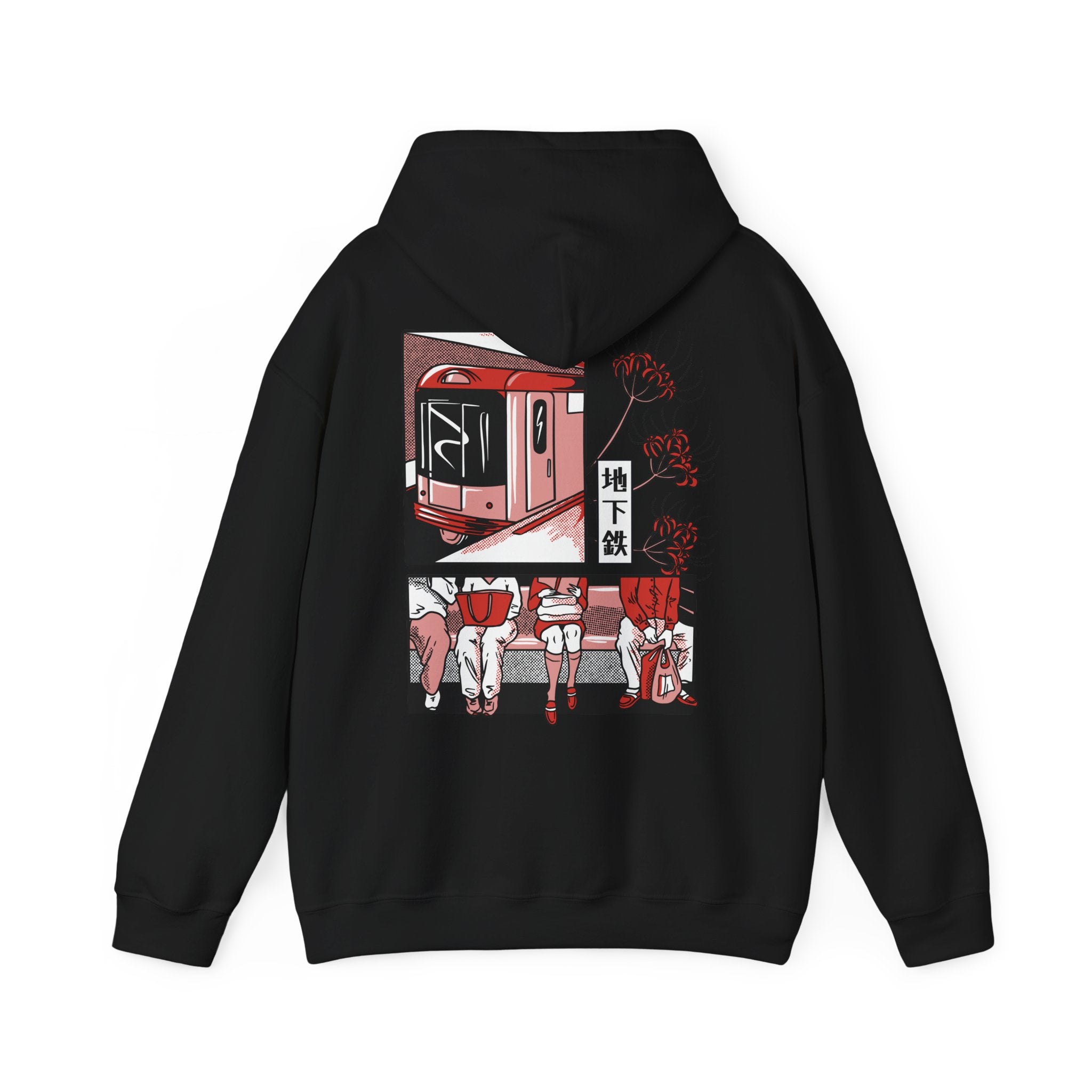 Japanese Metro Train - Slice Of Life - Unisex Hoodie