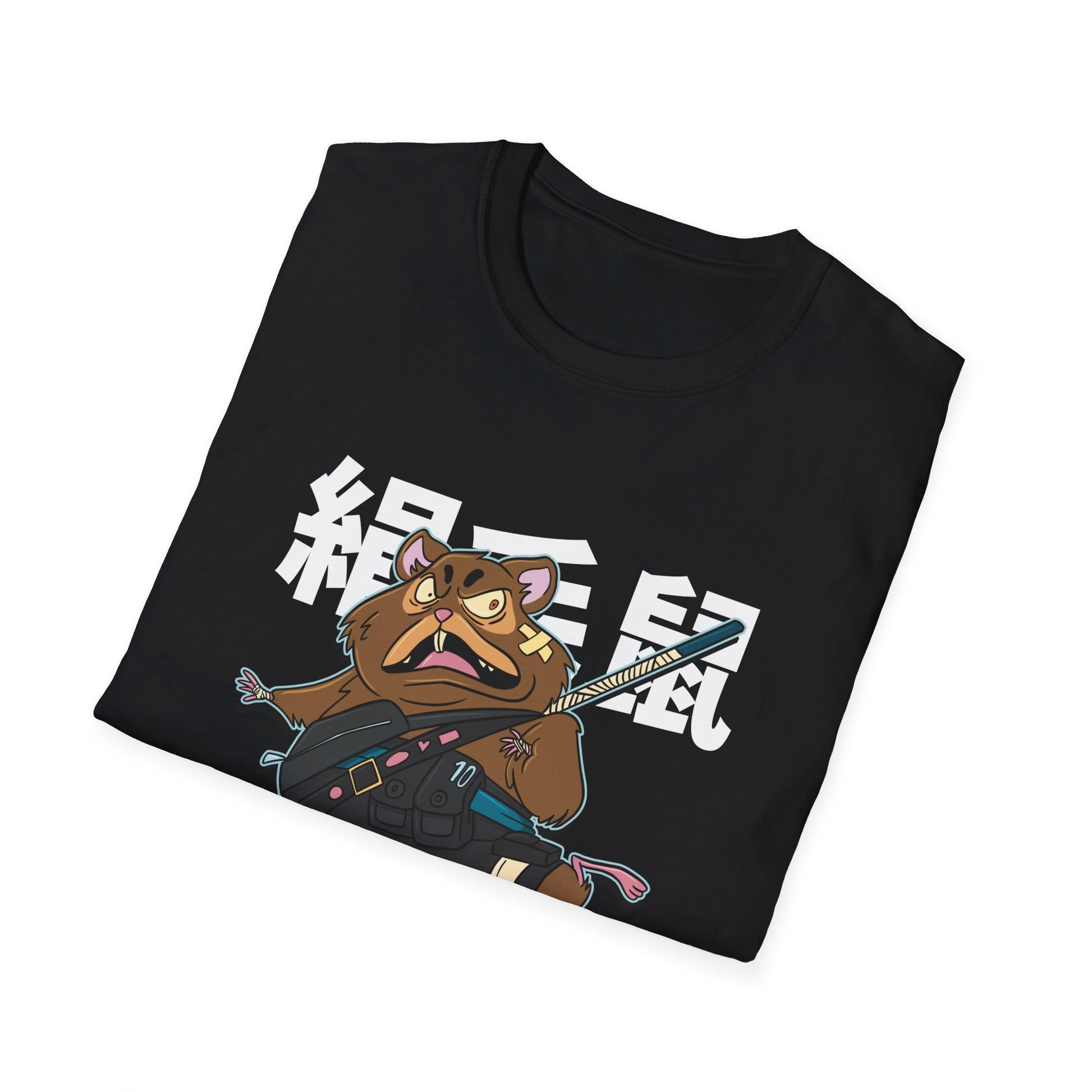 Hamster - Warrior Animals - Front Design - Premium Bio Unisex T-Shirt - Pure Face Streetwear