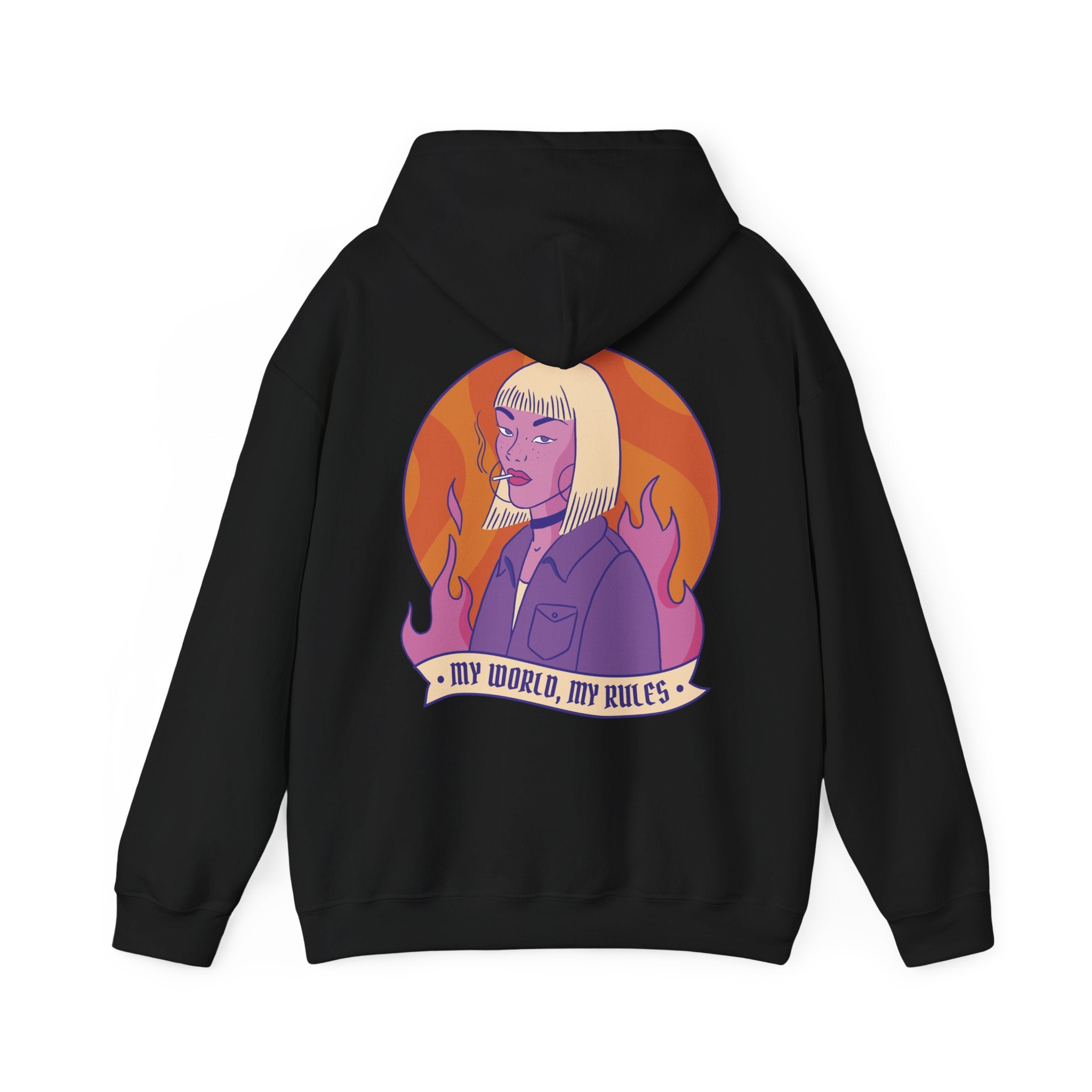 My World My Rules - Strong Feminist Woman - Unisex Hoodie