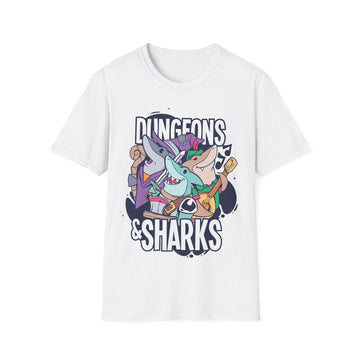 Dungeons & Sharks - Dungeons And Animals - Unisex T-Shirt