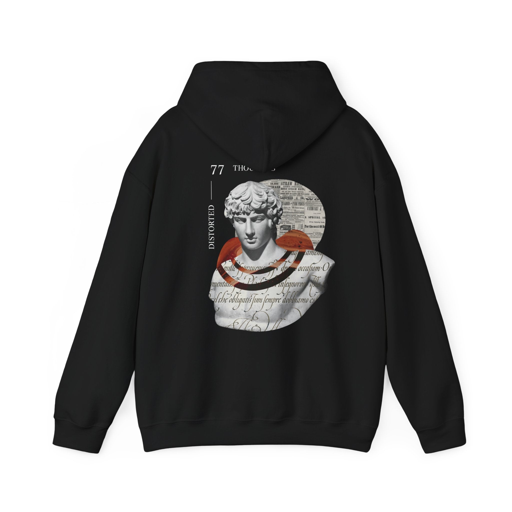 Distorted thoughts - Modern Collage - Unisex Hoodie