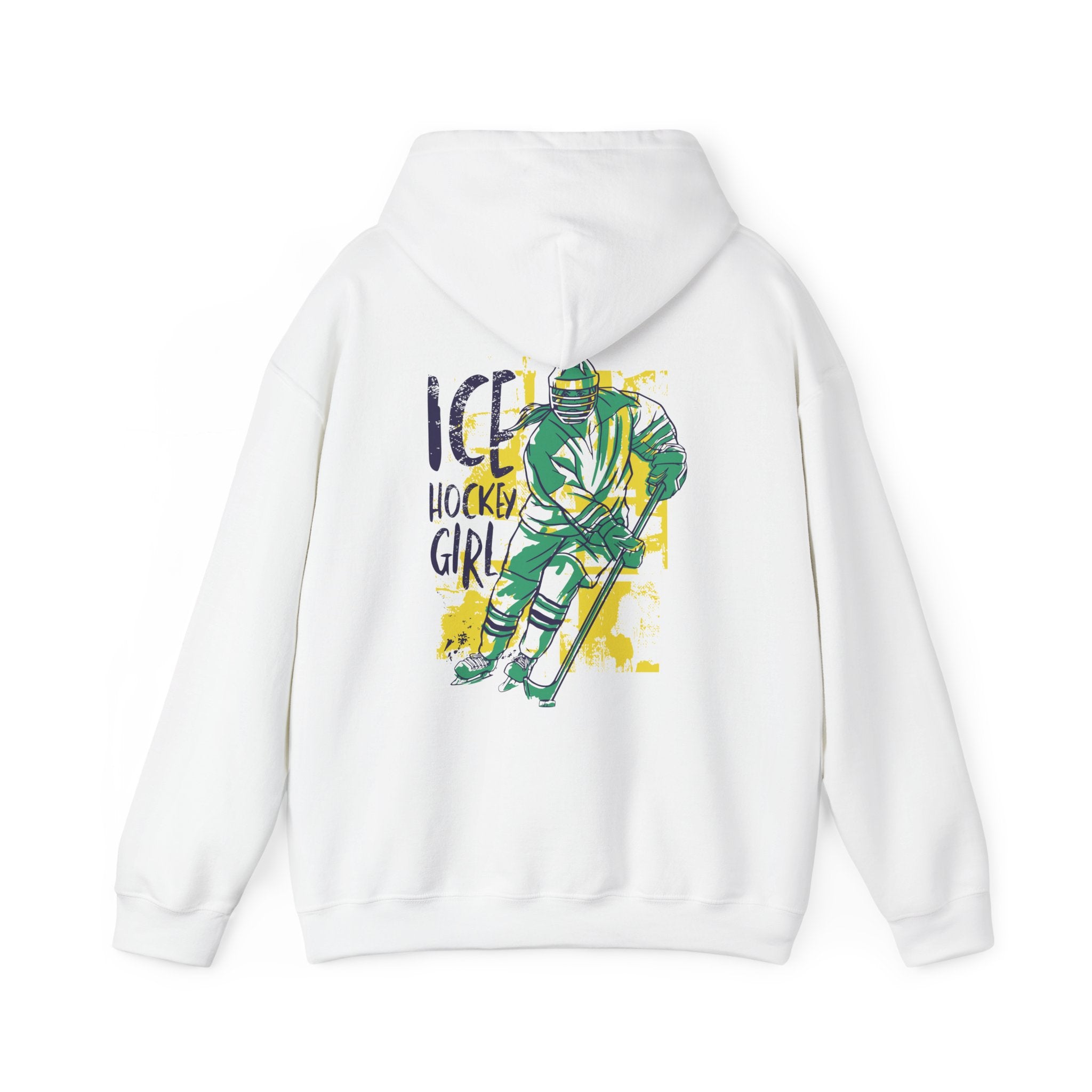 Ice Hockey Girl - Grunge Sports - Unisex Hoodie