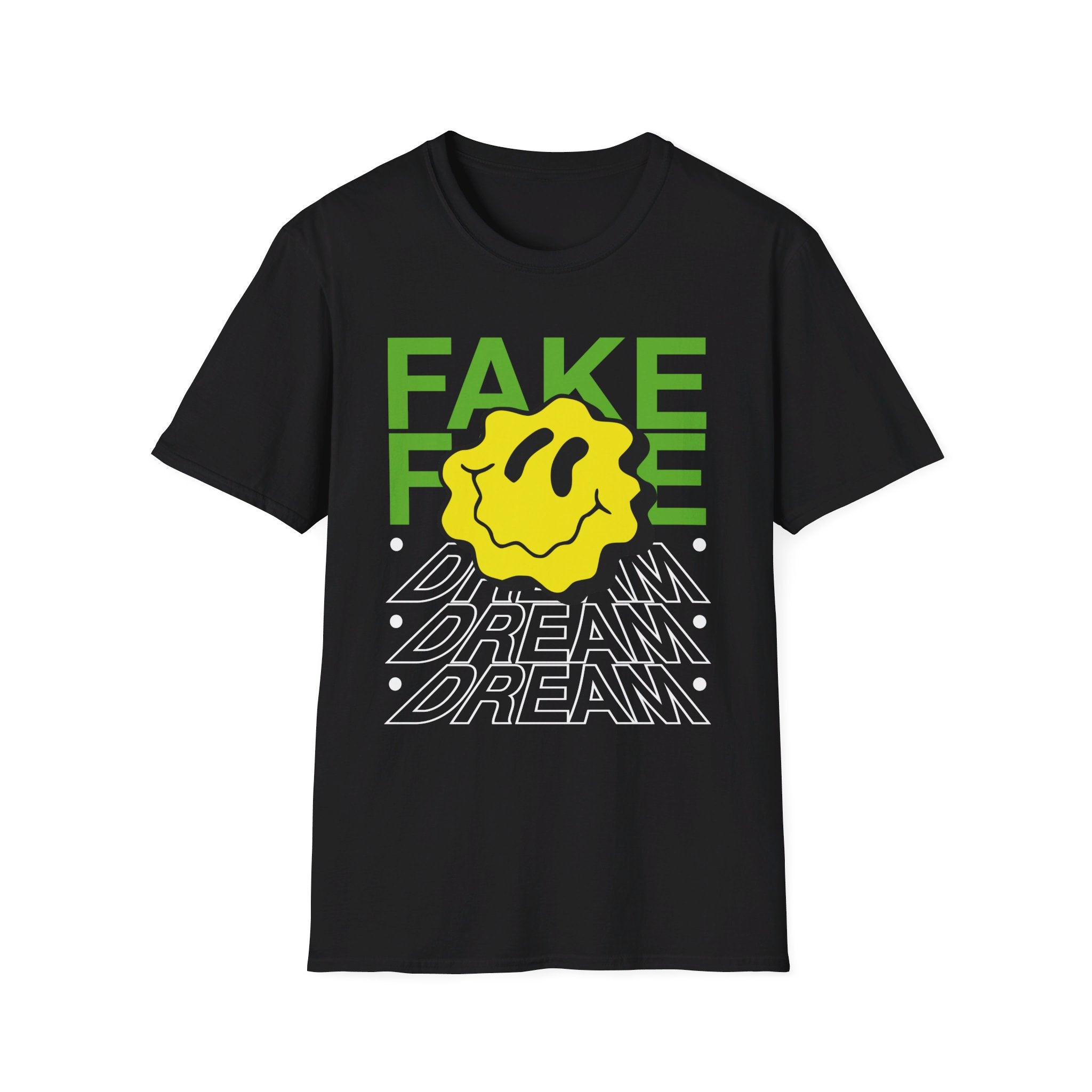 Fake Dream - Streetwear - Joker Edition - Front Design - Premium Bio Unisex T-Shirt