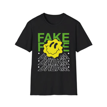 Fake Dream - Streetwear - Joker Edition - Front Design - Premium Bio Unisex T-Shirt