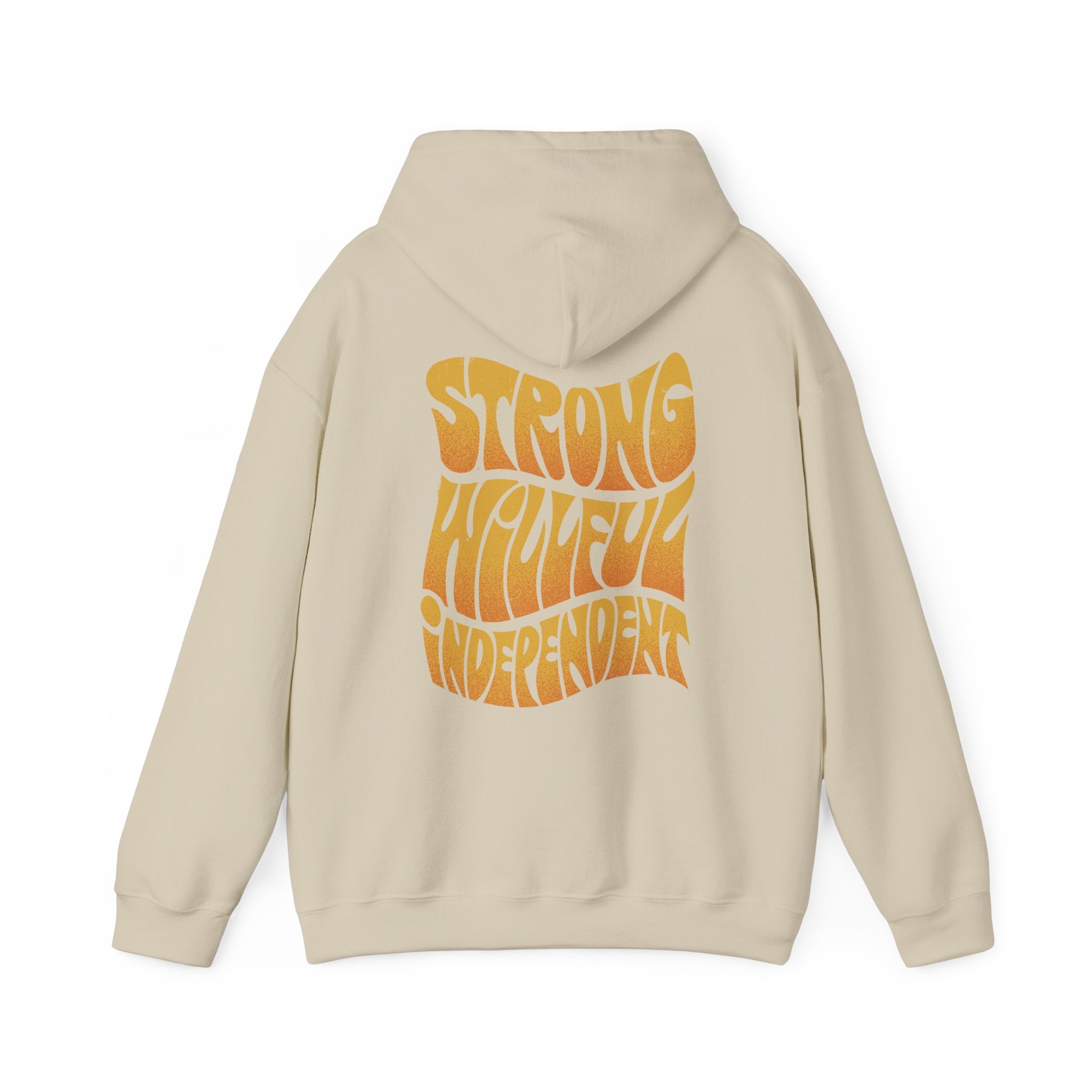 Strong and Independent - Motivational Quotes - Unisex Hoodie