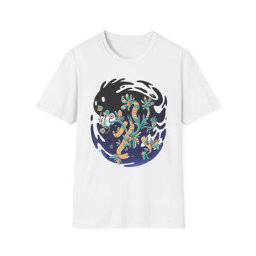 Space plants in a clock - Plants In Space - Unisex T-Shirt