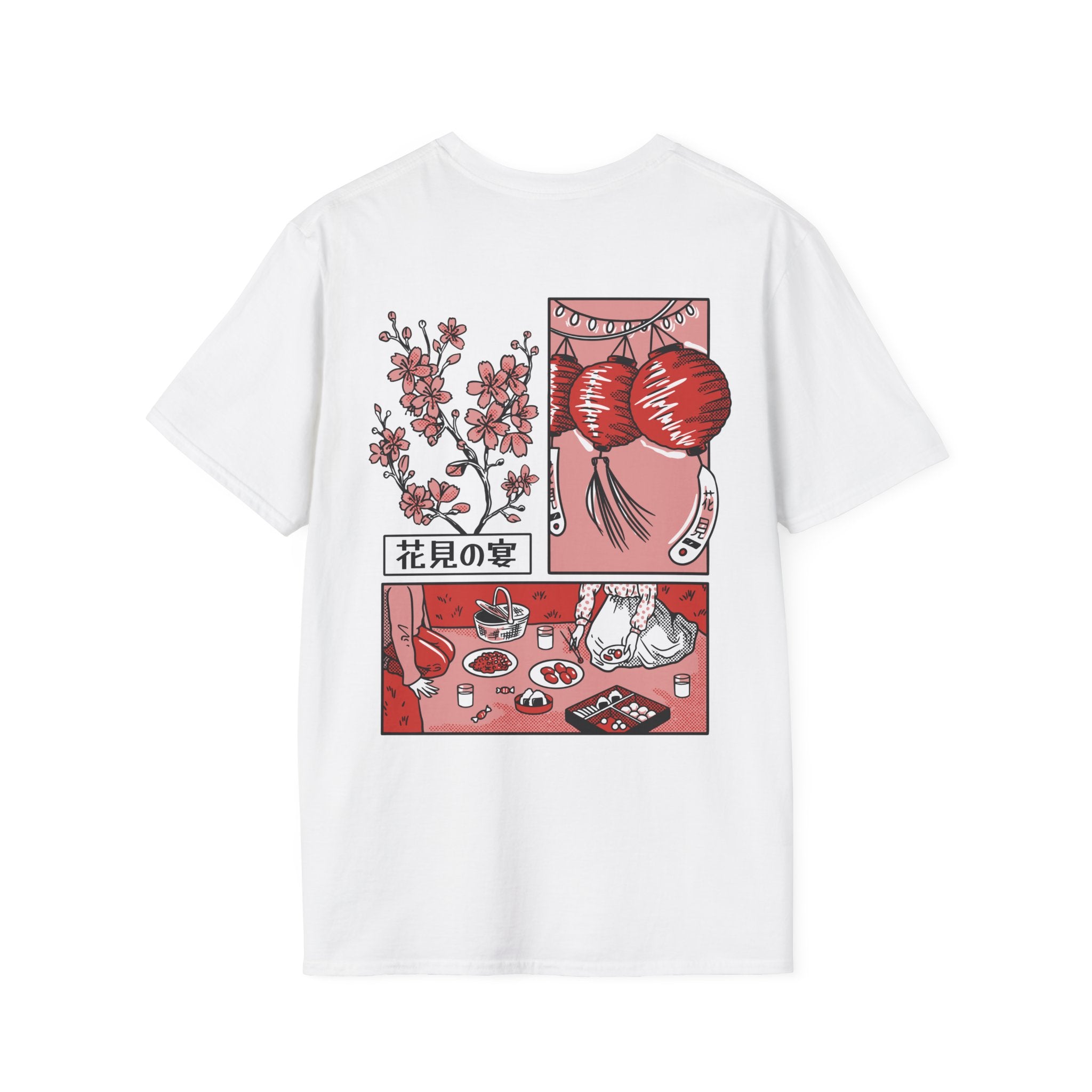 Hanami - Slice of Life - Unisex T-Shirt - Back Print