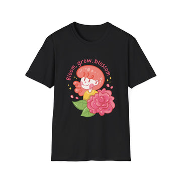 Blooming Flower Girl - Floral Children - Unisex T-Shirt