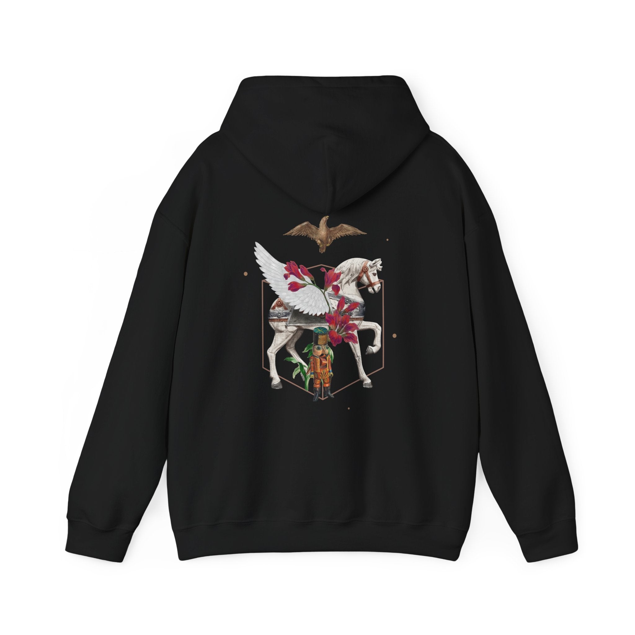 Horse - Quirky Collage - Unisex Hoodie