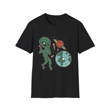 Alien Dart Game - Alien Hobby Activities - Unisex T-Shirt