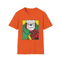 Pug Angry Dog - Comic Mafia - Front Design - Premium Bio Unisex T-Shirt - Pure Face Streetwear