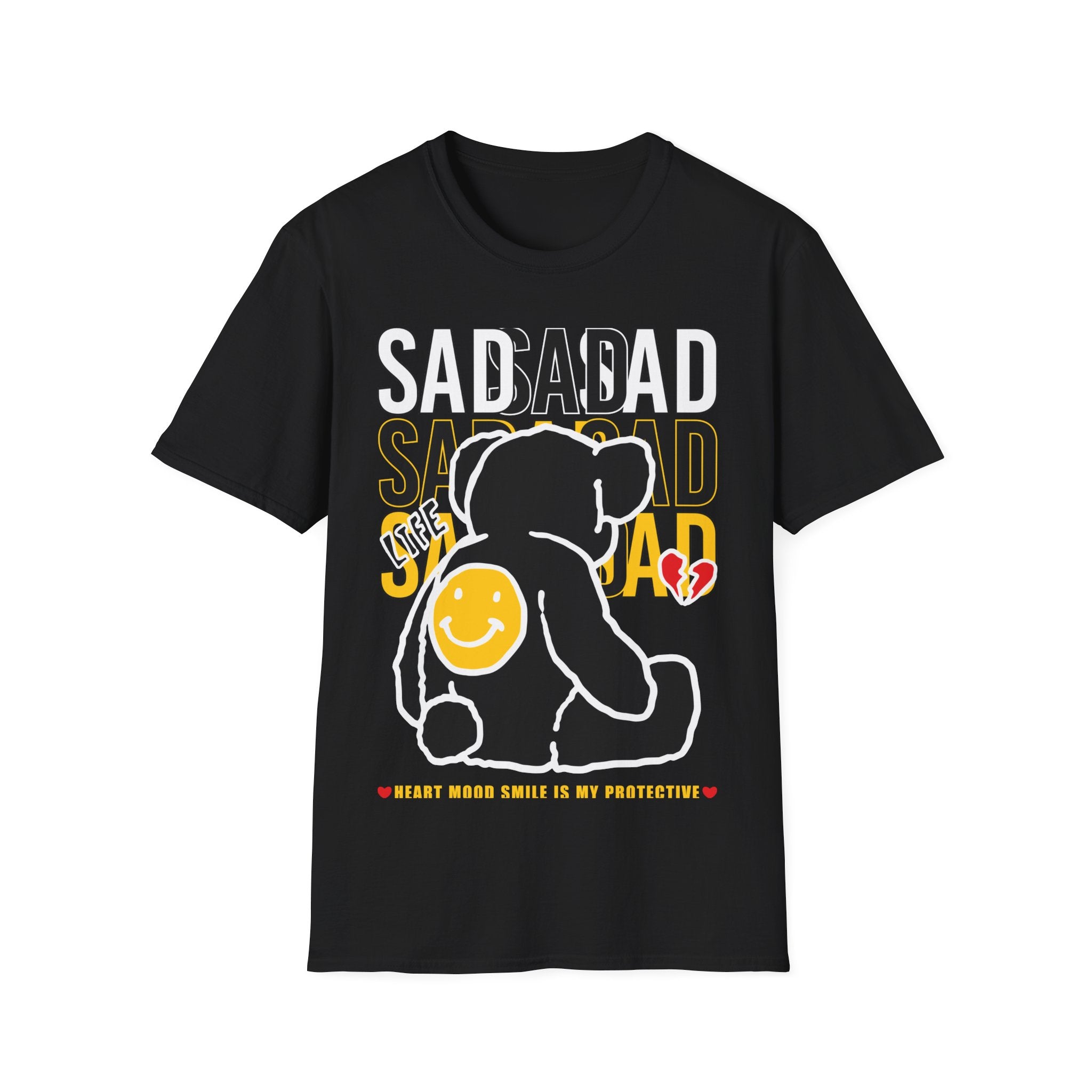 Sad Life Bear - Streetwear - Teddy - Unisex T-Shirt